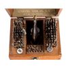 Image 4 : Antique Watchmaker Staking Tool Set w/ Oak Case