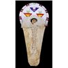 Image 1 : Sioux Beaded Geometric Pattern Papoose Cradleboard