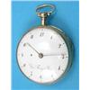 Image 1 : A 19th century French gold keywind quarter repeating pocket watch with sunburst engraved case wit...