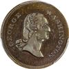 Image 3 : Gem George Washington Civil War Token Finest Certified by PCGS Patriotic. Undated. F-115/115A. Coppe