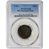 Image 1 : Popular 1795 Half Cent Punctuated Date 1795 Half Cent Plain Edge. C-2a, B-2a. Punctuated Date. Rarit