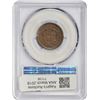 Image 2 : Choice BN Uncirculated 1857 Half Cent 1857 Half Cent C-1, B-1. Rarity-2. MS-63 BN PCGS.