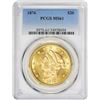 Image 1 : Mint State 1876 Double Eagle 1876 Double Eagle MS-61 PCGS.