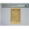 Image 1 : RI-290. Rhode Island Colonial Currency. May 1786. 6 Pence. PMG Gem Uncirculated 65 EPQ.