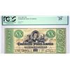 Image 1 : T-21. 1861 $20 Confederate Currency. PCGS Very Fine 25.
