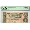 Image 7 : Lot of (8) 1864 Confederate Currency Notes. PCGS Graded.