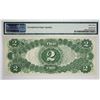 Image 2 : Fr. 60. 1917 $2 Legal Tender Note. PMG Choice Uncirculated 63 EPQ.
