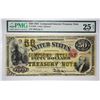 Image 1 : Rare 1864 $50 Compound Interest Treasury Note Fr. 192b. 1864 $50 Compound Interest Treasury Note. PM