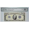 Image 1 : Fr. 1705*. 1934D $10 Silver Certificate Star Note. PMG Choice Uncirculated 64 EPQ. Wide.