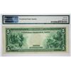 Image 2 : Fr. 834b. 1914 $5 Federal Reserve Note. Red Seal. Philadelphia. PMG Choice Extremely Fine 45 EPQ.