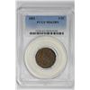 Image 1 : 1851 1/2C Half Cent. MS 62 PCGS