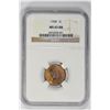 Image 1 : 1908 1C Indian Cent. MS 65 NGC