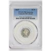 Image 1 : 1869 3CN Genuine. UNC Detail PCGS