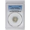 Image 1 : 1875 3CN Genuine. UNC Detail PCGS