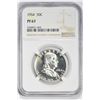 Image 1 : 1954 50C. PF 67 NGC