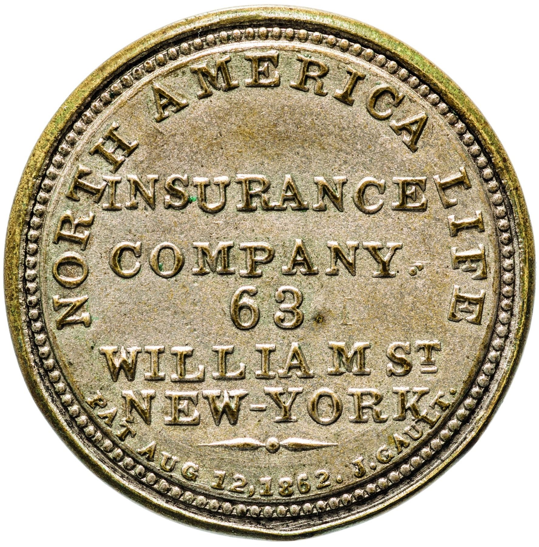 Incredible Condition North American Life Insurance Three Cents North Incredible condition north american life insurance three cents north