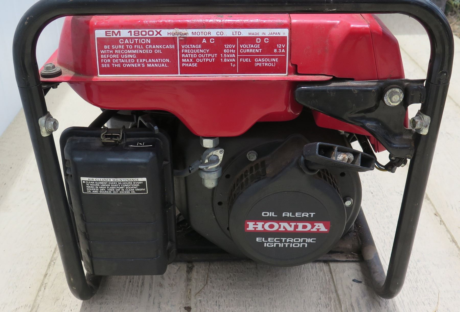 MANUELLE MANUAL LIVRET Usage Entretien Générateur HONDA Em 5500 Ex EUR MANUELLE MANUAL LIVRET Usage Entretien Générateur HONDA Em 5500 Ex EUR