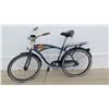 Image 2 : Huffy 26" Panama Jack Men's Blue Beach Cruiser Bike Coaster Brake & Carrier