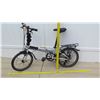 Image 26 : Dahon Men's Mariner Silver Shimano Revo Shift Folding Bike w/ Carrier