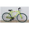 Image 1 : Men's Neon Green Single Speed Bicycle Racing Bike