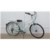 Image 1 : Schwinn Pacific Coast Men's Light Green Touring Bicycle w/ Carrier
