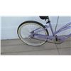 Image 2 : Electra Women's Step-Thru Metallic Purple Single Speed Cruiser Bike w/ Basket