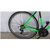 Image 2 : Kent 700C Series Radius Men's Neon Green & Black  RoadTech Road Bike
