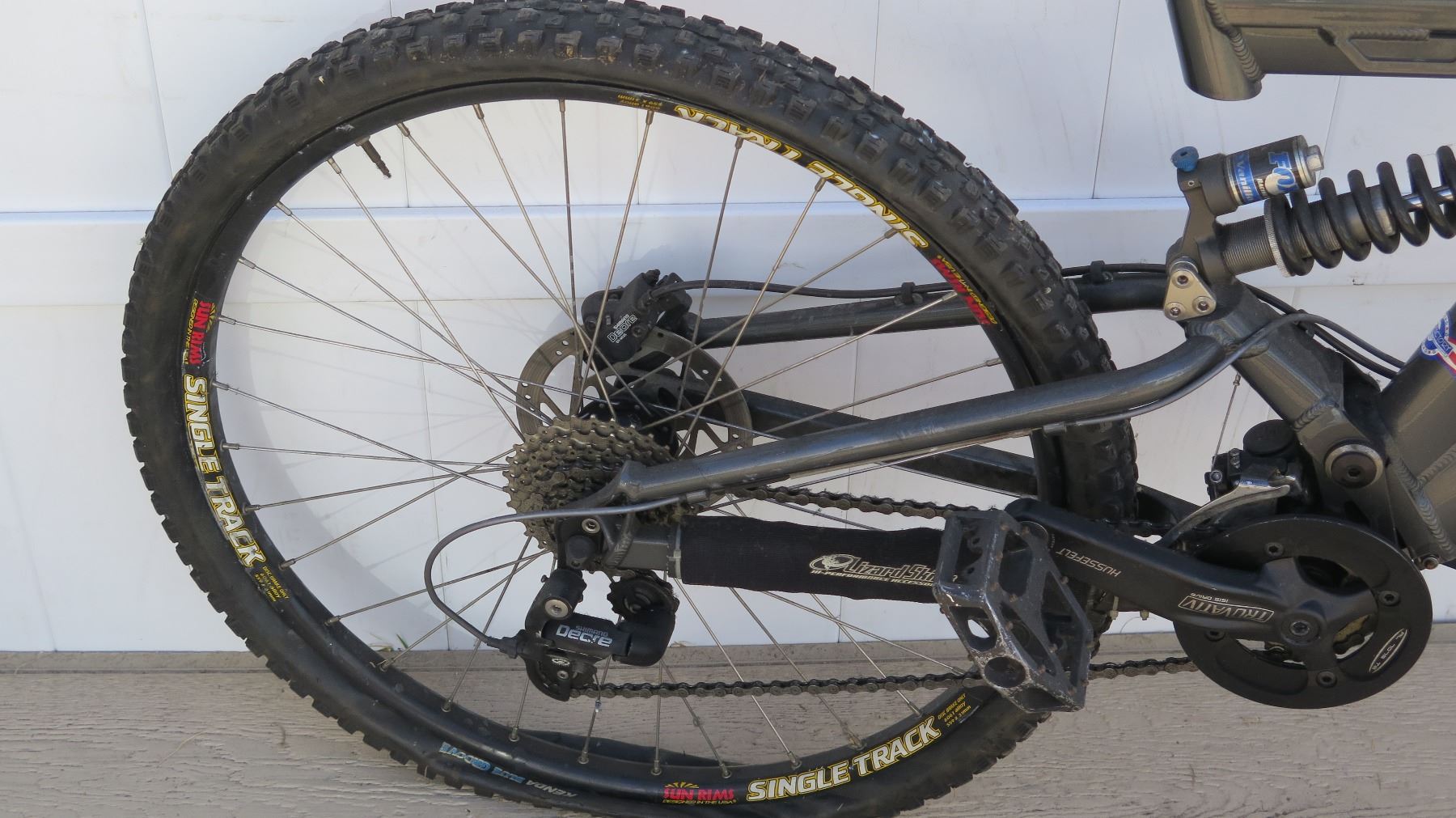 Ruckus GT Men's Gray 2.0 Single Track Shimano Deore Equipped Mountain Bike