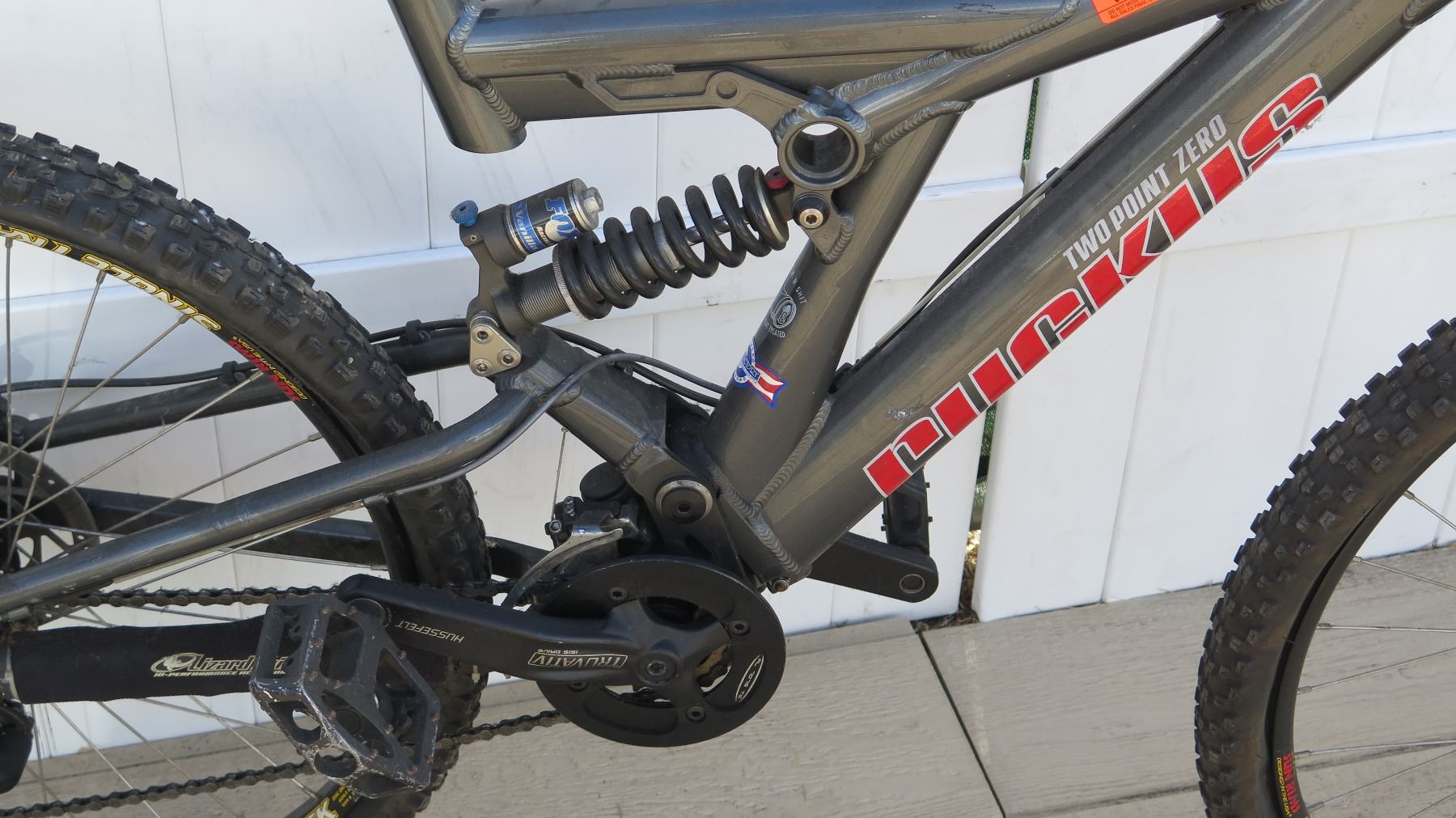 Ruckus GT Men's Gray 2.0 Single Track Shimano Deore Equipped Mountain Bike