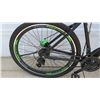 Image 2 : Genesis RCT 27 Men's Boy's Hardtail Black Green Aluminum Mountain Bike