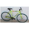 Image 1 : Kent 700C Series Fixie Neon Yellow Men's Single Speed Road Bike