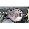 Image 2 : Hamer XT Series Sunburst F/T Bass Guitar With Hard Case, Cords, and Extra Strings