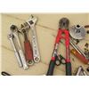 Image 2 : Tools - Assorted Tools: Ratchets, Wrenchs, Wire Cutters/Strippers