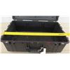 Image 8 : Large Black Rolling Hard Case, Approx 19"x31"