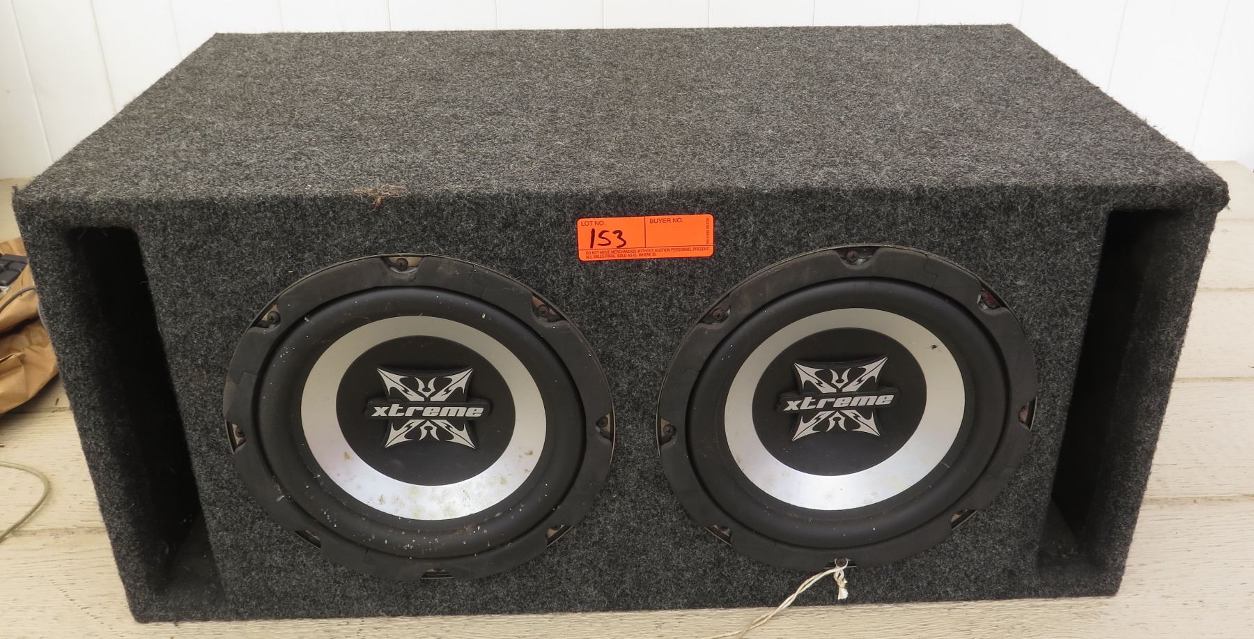 Car Audio - Subwoofer w/ 2 Xtreme Speakers - Oahu Auctions