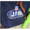 Image 10 : Misc. Lot - NFL Duffel Bag, Spear Gun, Fishing Pole, Jesus Figure, CDs, etc.