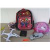 Image 1 : Mario Backpack, Hello Kitty Backpack, SYMA Drone, Toy Truck, etc.