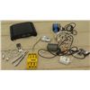 Image 1 : Misc Lot - Car Stereo Amp, Security Camera, Sony Camera, etc.