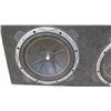 Image 2 : Car Audio - Kicker Subwoofer w/ 2 Comp Speakers