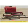 Image 1 : Tools - Tool Box w/Large Open-Ended Wrenches