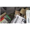 Image 8 : Husky Rolling Tool Bag w/ Screws, Staples, etc.