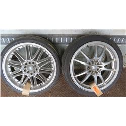 Qty 2 Tires & Rims