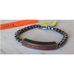 Martin & MacArthur Link Bracelet - Koa Inlay w/Tag
