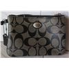 Image 8 : Replica Coach Zippered Pouch, Brown Coach Wallet