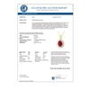 Image 3 : 3.70 CTW Ruby & Diamond Pendant 14K Yellow Gold - REF-56Y5X - 14101