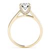 Image 2 : 1.50 CTW Certified VS/SI Diamond Solitaire Ring 18K Yellow Gold - REF-394Y2X - 27464