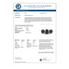 Image 3 : 2 CTW Past Present Future Black Diamond Ring 18K White Gold - REF-100Y2X - 35778