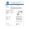 Image 3 : 0.25 CTW Certified VS/SI Diamond Solitaire Ring 14K White Gold - REF-48M2F - 11968