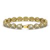 Image 2 : 9.5 CTW Opal & Diamond Bracelet Yellow Gold 10K Yellow Gold - REF-251M8F - 40468