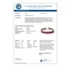 Image 3 : 30.26 CTW Ruby & Diamond Bracelet 14K White Gold - REF-391X3R - 11546